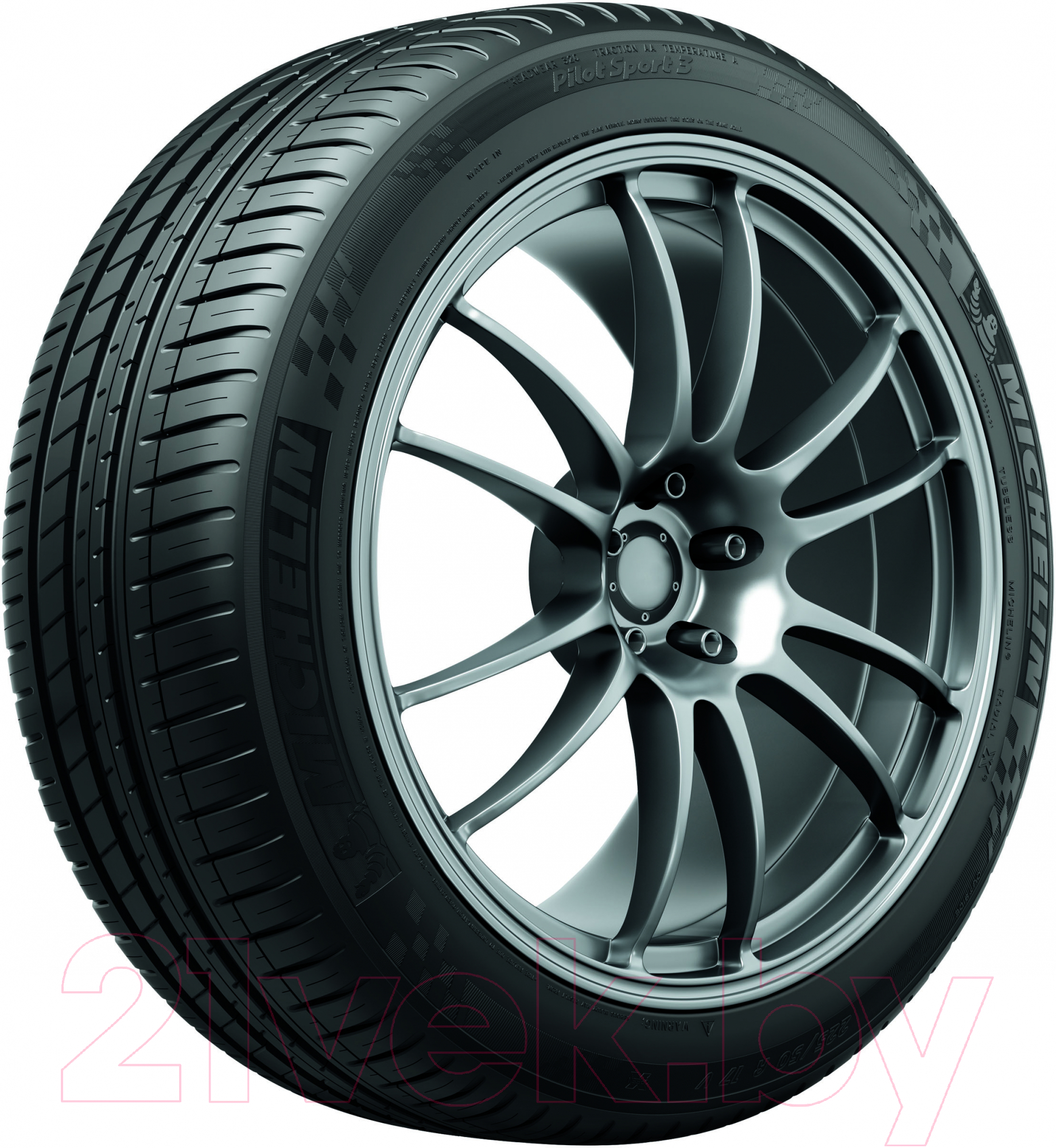 Летняя шина Michelin Pilot Sport 3 Acoustic 255/40R20 101Y Mercedes — фото 2