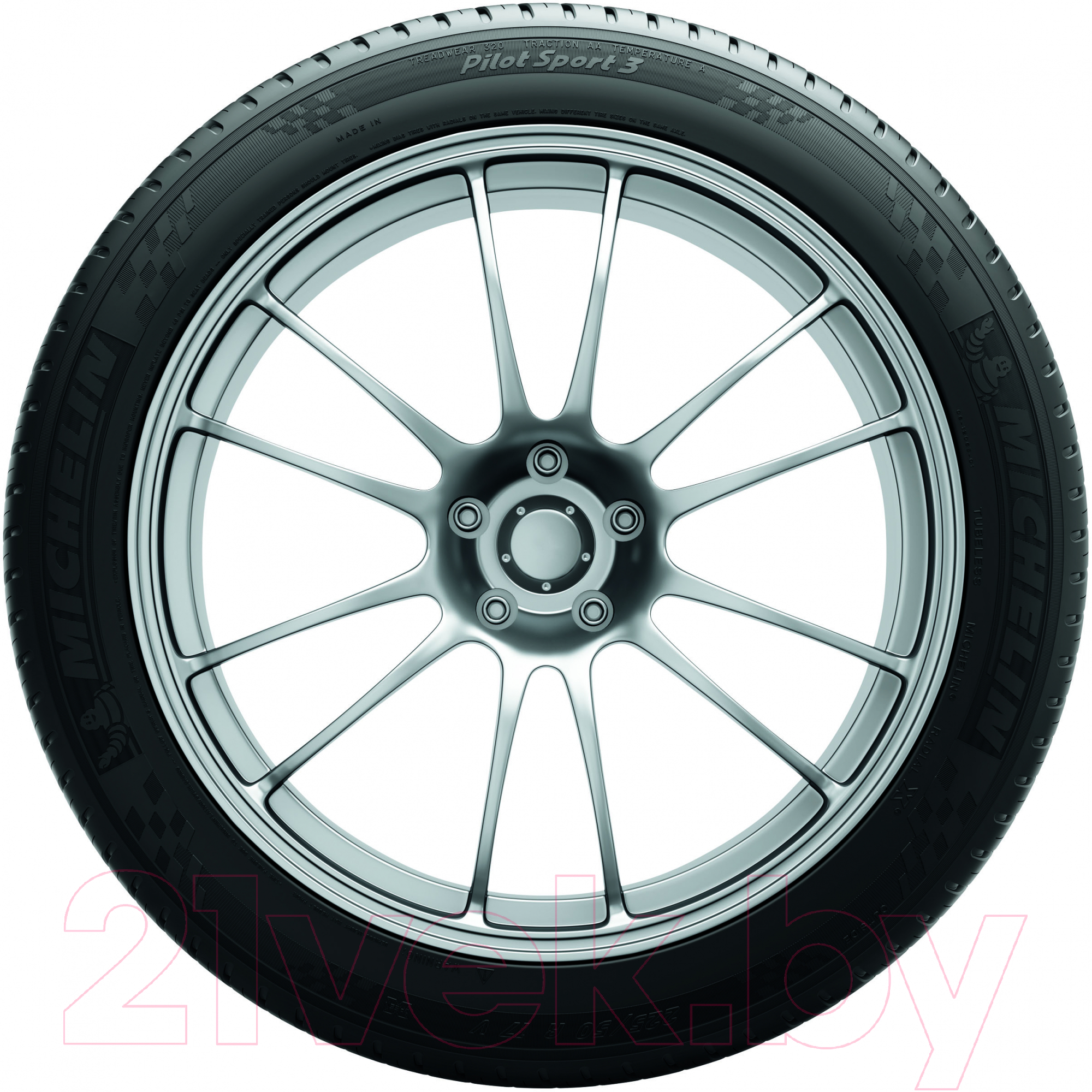 Летняя шина Michelin Pilot Sport 3 Acoustic 255/40R20 101Y Mercedes — фото 3