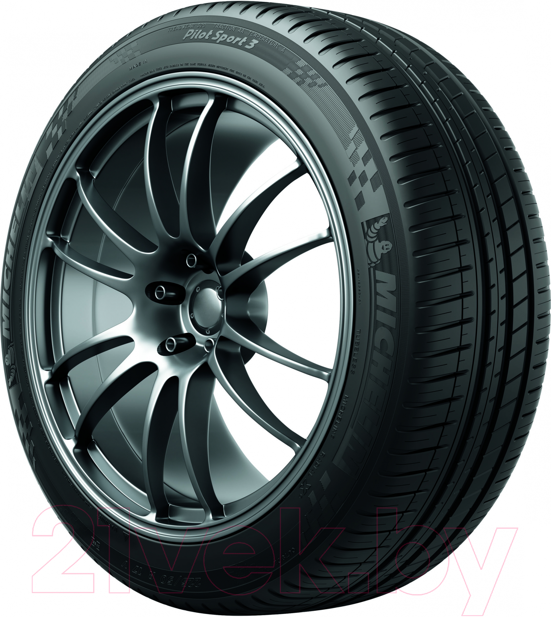 Летняя шина Michelin Pilot Sport 3 Acoustic 255/40R20 101Y Mercedes — фото 6