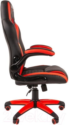 Кресло геймерское Chairman Game 15 (черный/красный)