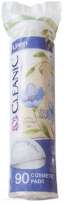 Ватные диски Cleanic Naturals Linen (90шт)