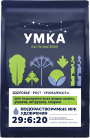 

Удобрение УмкА, Минеральное NPK 29:6:20+МЕ