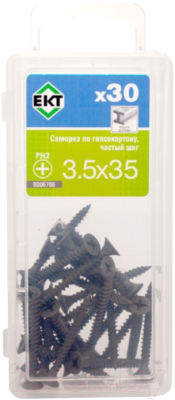 Изображение товара Саморез ЕКТ 3.5x35 По гипсокартону Частый шаг / B006786 (30шт)