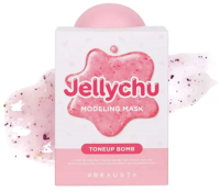 Маска для лица альгинатная Beausta Jellychu Modeling Mask С экстрактом жасмина и дамасской розой (2x50г+2x5г) - 