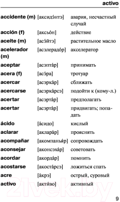 Словарь АСТ Испанско-русский русско-испанский с произношением (Матвеев С.А.)