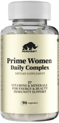 Витаминно-минеральный комплекс Prime Kraft Prime Women Daily Complex (90капсул)