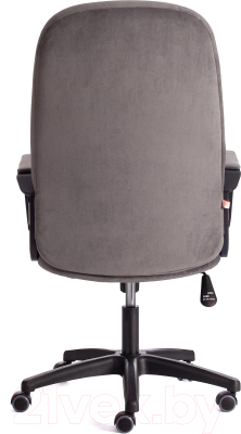 Кресло офисное Tetchair СН888 LT флок (серый 29)