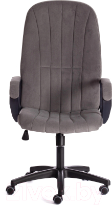 Кресло офисное Tetchair СН888 LT флок (серый 29)