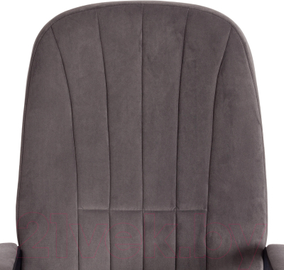 Кресло офисное Tetchair СН888 LT флок (серый 29)