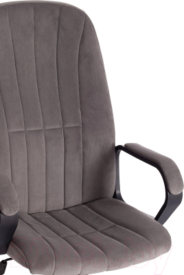 Кресло офисное Tetchair СН888 LT флок (серый 29)