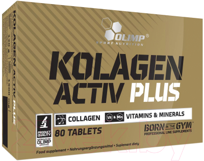 Комплексная пищевая добавка Olimp Sport Nutrition Kolagen Activ Plus Sport Edition (80шт)