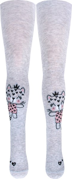 Колготки детские Брестские Kids 3280 рис.1007 (р.104-110, светло-серый меланж)