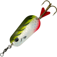 Блесна DAM FZ Standard Spoon S / 69605 (оливковый/Chartreuse Tiger Uv) - 