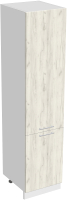 Шкаф-пенал кухонный Артём-Мебель СН-114.74/1 (500) (ДСП дуб крафт белый) - 
