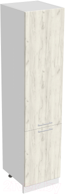 Шкаф-пенал кухонный Артём-Мебель 500мм СН-114.74/1 (ДСП дуб крафт белый)