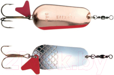 Изображение товара Блесна DAM FZ Twin Spoon S / 5017030 (серебристый/Copper)