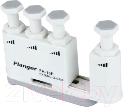 Тренажер для пальцев Flanger FA-10P-W (белый)