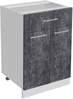 Шкаф-стол кухонный Артём-Мебель 600мм СН-114.06-Ш (ДСП бетон спаркс) - 