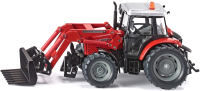 

Трактор игрушечный Siku, Massey Ferguson с вилочным погрузчиком / 3653