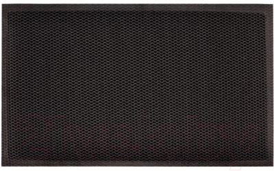 Коврик грязезащитный ComeForte Mesh Mat 90x120 (серый/черный)