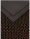 Миниатюра изображения товара Коврик грязезащитный ComeForte Mesh Mat 90x120 (черный/золото)