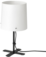 Прикроватная лампа Ikea Барласт 005.045.57 (черный/белый) - 