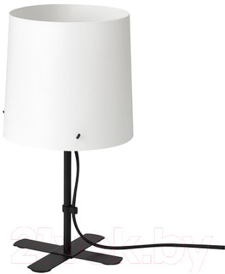 Прикроватная лампа Ikea Барласт 005.045.57 (черный/белый)