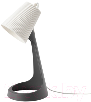 Прикроватная лампа Ikea Сваллет 703.584.87 (темно-серый/белый)