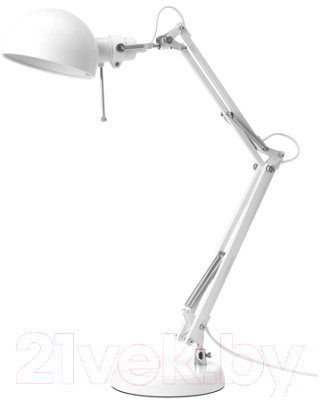 Настольная лампа Ikea Форсо 304.391.17 (белый)