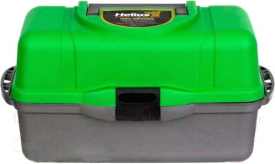 Ящик рыболовный Helios T-HS-FB3-G (зеленый)