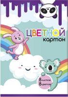

Набор цветного картона Феникс+, Радуга в облаках / 59659