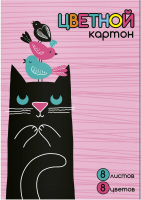 

Набор цветного картона Феникс+, Черный кот / 59660