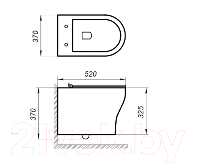 Унитаз подвесной с инсталляцией BelBagno BB340CHR/BB2020SC/BB002-80/BB005-PR-CHROME