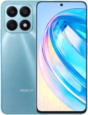 Смартфон Honor X8a 6GB/128GB / CRT-LX1 (небесно-голубой)