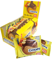 Протеиновое печенье Chikalab Арахис с начинкой (9х60г) - 