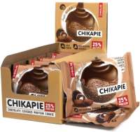 Протеиновое печенье Chikalab Тройной шоколад (9х60г) - 