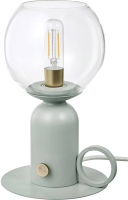 Прикроватная лампа Ikea Оскмуллер 004.924.89 (серо-зеленый) - 