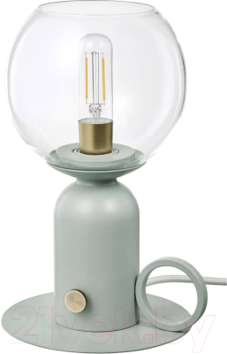 Прикроватная лампа Ikea Оскмуллер 004.924.89 (серо-зеленый)