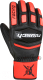 Перчатки лыжные Reusch Worldcup Warrior Team / 6211122-7809 (р-р 8, Black/Fluo Red) - 