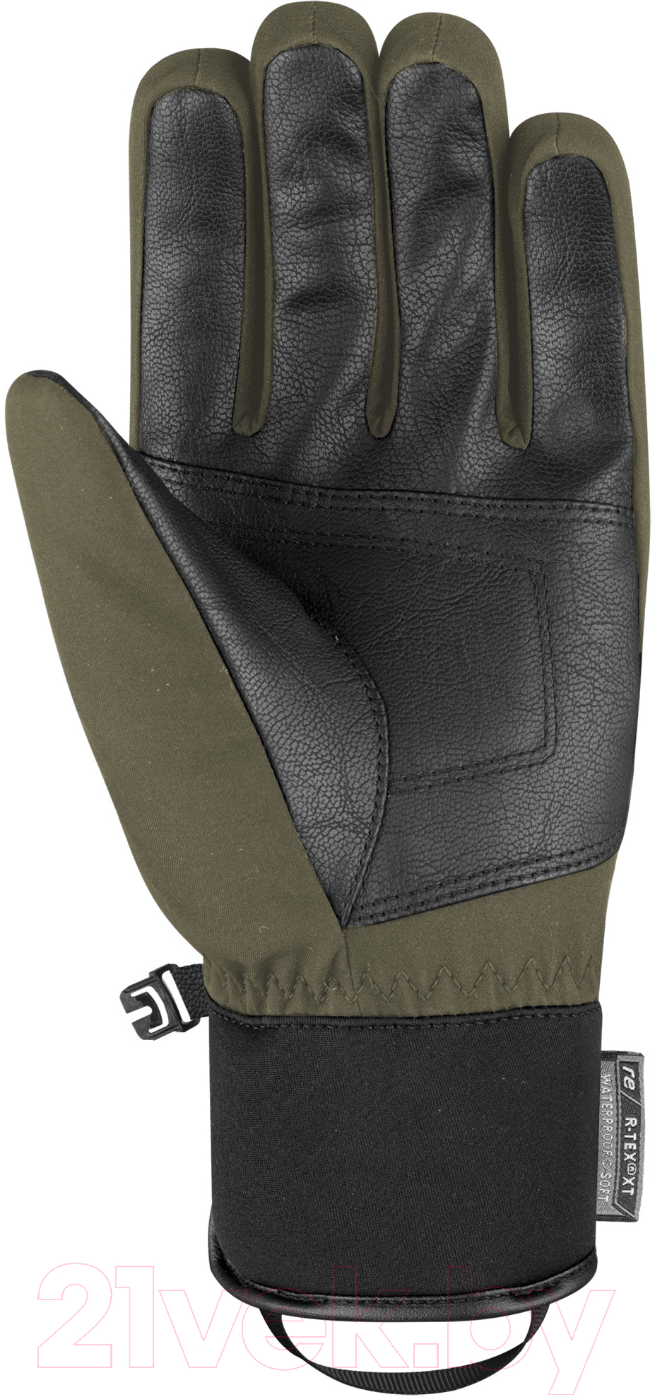 Перчатки лыжные Reusch Luca R-Tex Xt Burnt / 6101251-5710 (р-р 9.5, Olive/Black) — фото 2