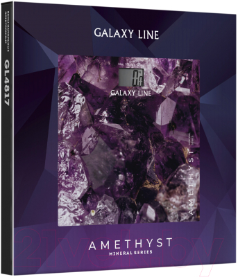 Напольные весы электронные Galaxy GL 4817 (аметист)