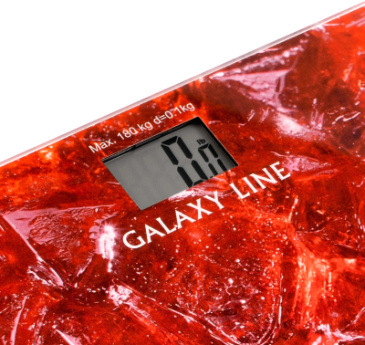 Напольные весы электронные Galaxy GL 4819 (рубин)