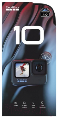 Экшн-камера GoPro Hero10 Black Edition CHDHX-101-RW