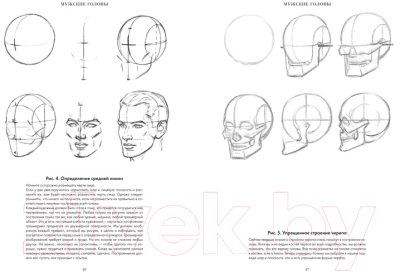 Книга КоЛибри Рисование головы и рук (Лумис Э.)