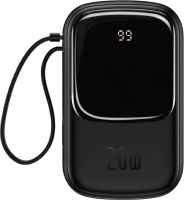Портативное зарядное устройство Baseus Qpow Pro Digital Display 10000mAh / PPQD020001 (черный) - 