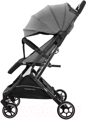 Детская прогулочная коляска INDIGO Onyx (серый)