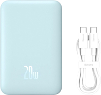 

Портативное зарядное устройство Baseus, Magnetic Mini Wireless 10000mAh / PPCX030003
