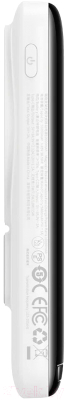 Портативное зарядное устройство Baseus Magnetic Bracket Wireless 10000mAh / PPCX000202 (белый)