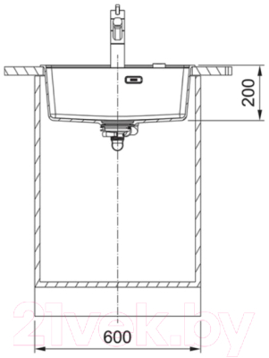 Мойка кухонная Franke MRG 610-52 TL (114.0661.646)