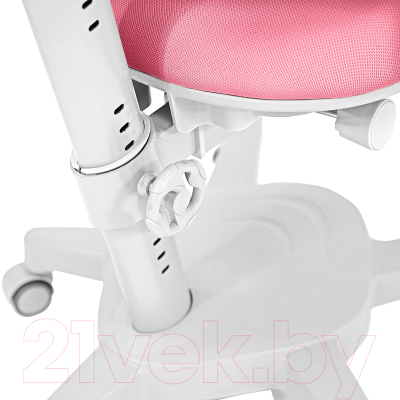 Парта+стул Anatomica Study-100 Armata (белый/розовый/розовый)